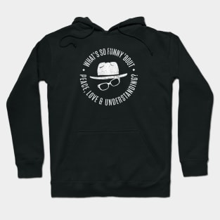 Peace Love and Understanding - Elvis Costello Hoodie